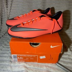 Nike Jr mercurial victory v indoor soccer cleats